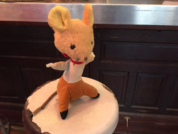 Antique Velveteen Mouse