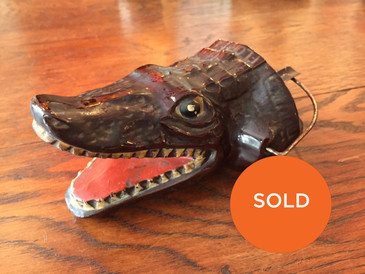 Crocodile ashtray