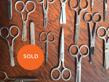 Collection of  Vintage Scissors. 21 assorted pieces