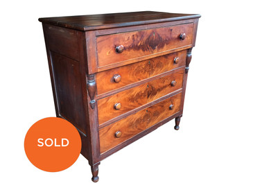 Cherry Chest of Drawers, circa 1800s 