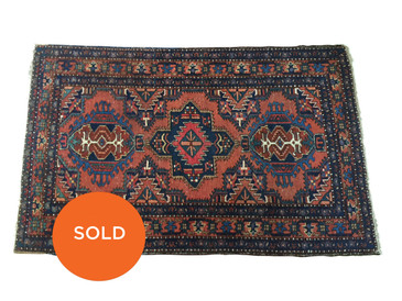 Karadja Village Rug, Vintage 4'8" x 3'1"