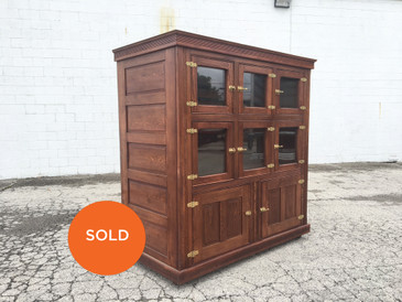 McCray Icebox Cabinet, c. 1800s Antique 
