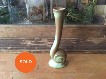Snail Bud Vase, Made by Frankoma
