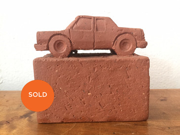 1980s Chrystler, Brick Car Made by Keith Simpson