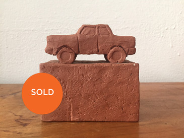 1980s Volvo, Brick Car made by Keith Simpson