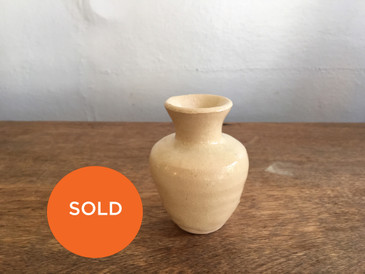 Tiny Bud Vase, Studio Pottery Vintage