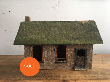 Little House with Green Roof, Antique
