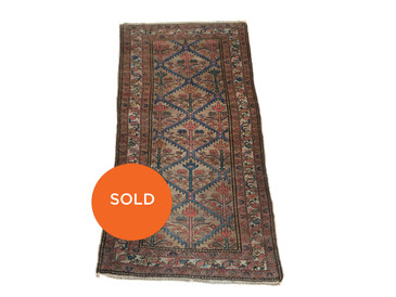 Khamseh Persian Rug, Vintage 6'5"x 3'3" 