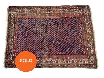 #11 Serabend Boteh Persian Rug, Vintage 6'10" x 5'9"