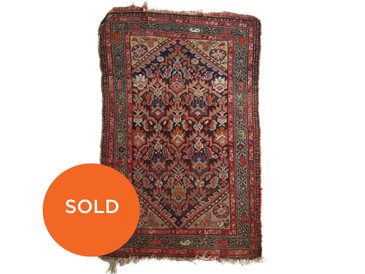 #16 Persian Rug, Vintage 2'9" x 4'2"