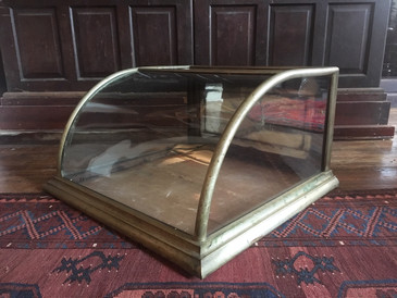 Countertop Mercantile Glass Display Case, Antique
