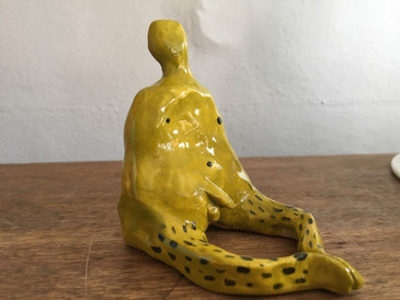 Clay Naked #3 Ceramic Figure by Rani Ban