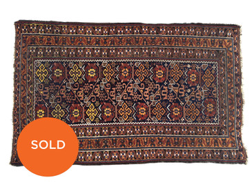 #31 Blossom Shirvan, Vintage 3'7" x 5'9"