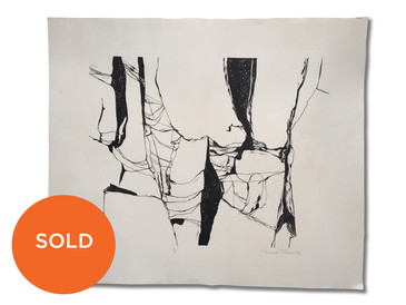Original Lithograph by Donald Roberts 1959, Untitled