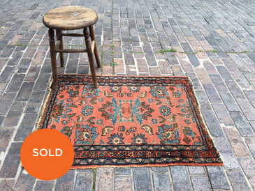 #36 Mehriban Persian Rug, Vintage 2'8"x3'8"
