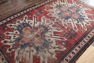 #46 Chelaberd Kazak, Vintage 3'8" x 6'8" 