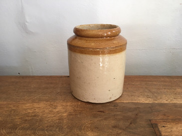 Antique Large Mincemeat Jar, English circa 1880s