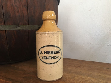 Stoneware Beer Bottle, English circa 1900