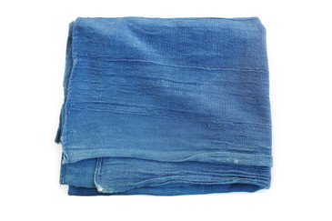 African Indigo Cotton Throw, Vintage no.5