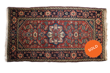 #65 Persian Karadja, Antique 2'4"x4'3"