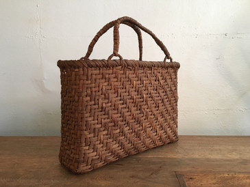 Japanese Grapevine Tote Basket, Vintage SOLD