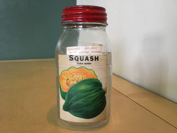 Mason Jar - Squash, Vintage