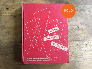 Home Owners' Catalog of Midcentury Design, c. 1950 SOLD