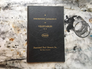 A Descriptive Catalogue of Vegetables, Asgrow 1940