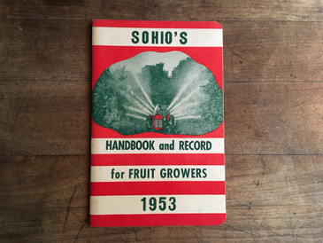 SOHIO's Handbook and Record for Fruit Growers, 1953