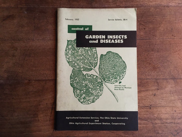 Control of Garden Insects and Diseases, OSU Bulletin 1953