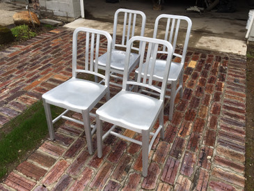 Authentic Emeco Navy Chair, Brushed Aluminum SOLD 