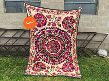 Central Asian Suzani, Vintage no.1 SOLD