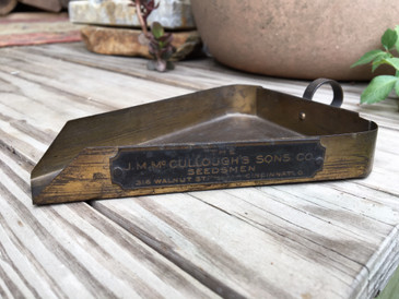 General Store Seed Scoop 02, Antique 