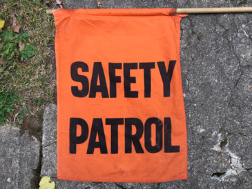 Safety Patrol Flag, c.1940s 