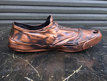 Bronzed Vintage Sneaker, c. 1970 