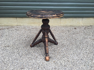 Antique Tonk Piano Stool, c.1930s