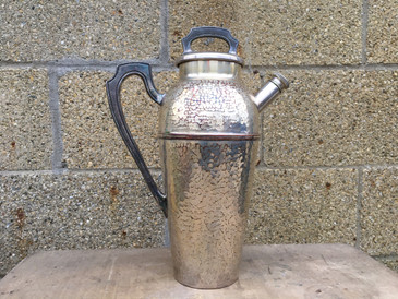 Empire Art Silver Cocktail Shaker, c.1920