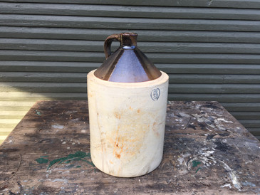 Stoneware Large Two-Tone Jug, c.1930