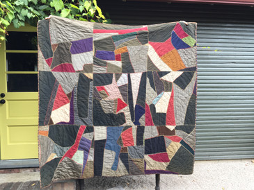 Crazy Quilt 002, American c. 1930