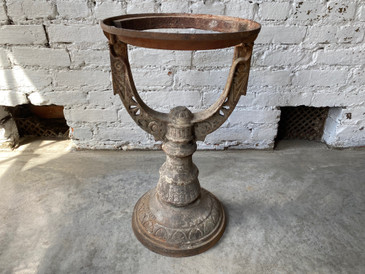 Decorative Cast Iron Pedestal Base, c.1881