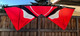 SOLD #1923 Red/Black/Light Gray/white