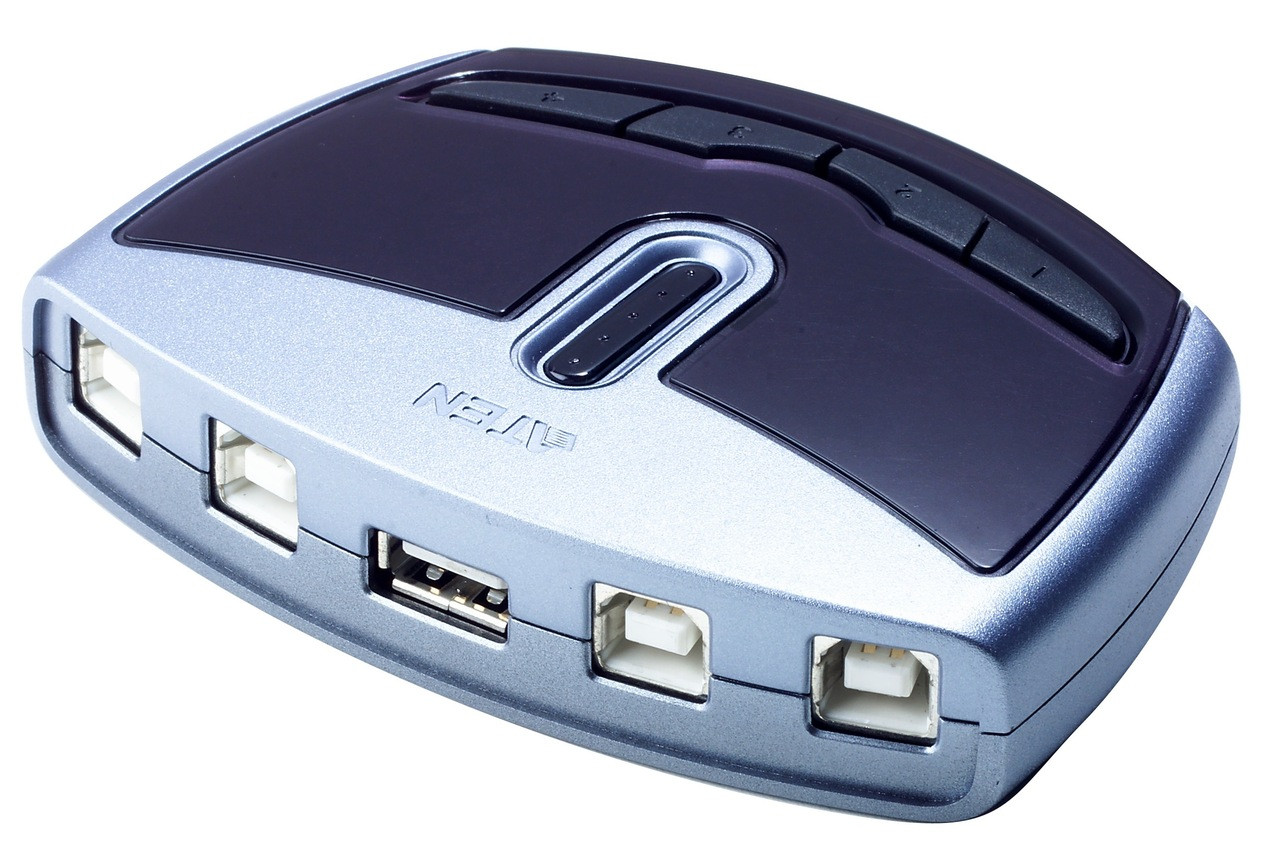 ATEN US421: 4 port USB 2.0 Peripheral Switch - aten-kvm.com