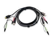 ATEN 2L-7D02UH: 1.8M USB HDMI KVM Cable with Audio