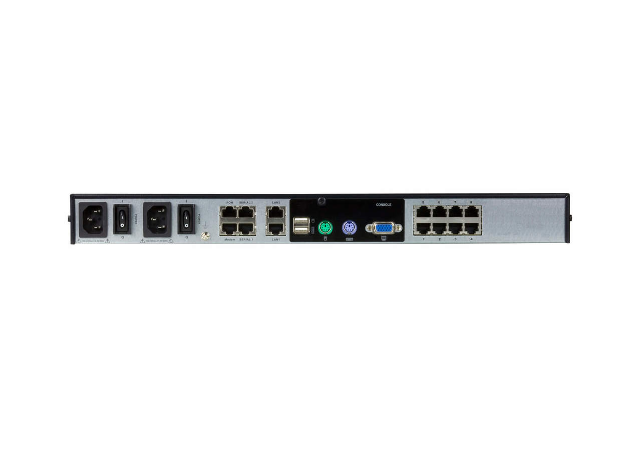 ATEN KN1108VA: 1-Local/1-Remote Access 8-Port Cat 5 KVM over IP Switch with  Virtual Media (1920 x 1200) - aten-kvm.com