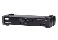 CS1824: 4-Port USB 3.0 4K HDMI KVMP™ Switch with Audio Mixer Mode 