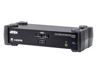 CS1822: 2-Port USB 3.0 4K HDMI KVMP™ Switch with Audio Mixer Mode 