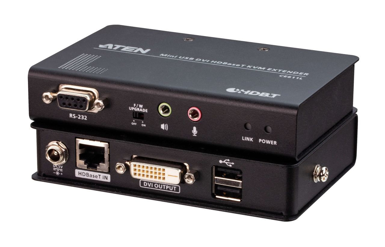 CE611 USB DVI HDBaseT KVM エクステンダー ATEN製-