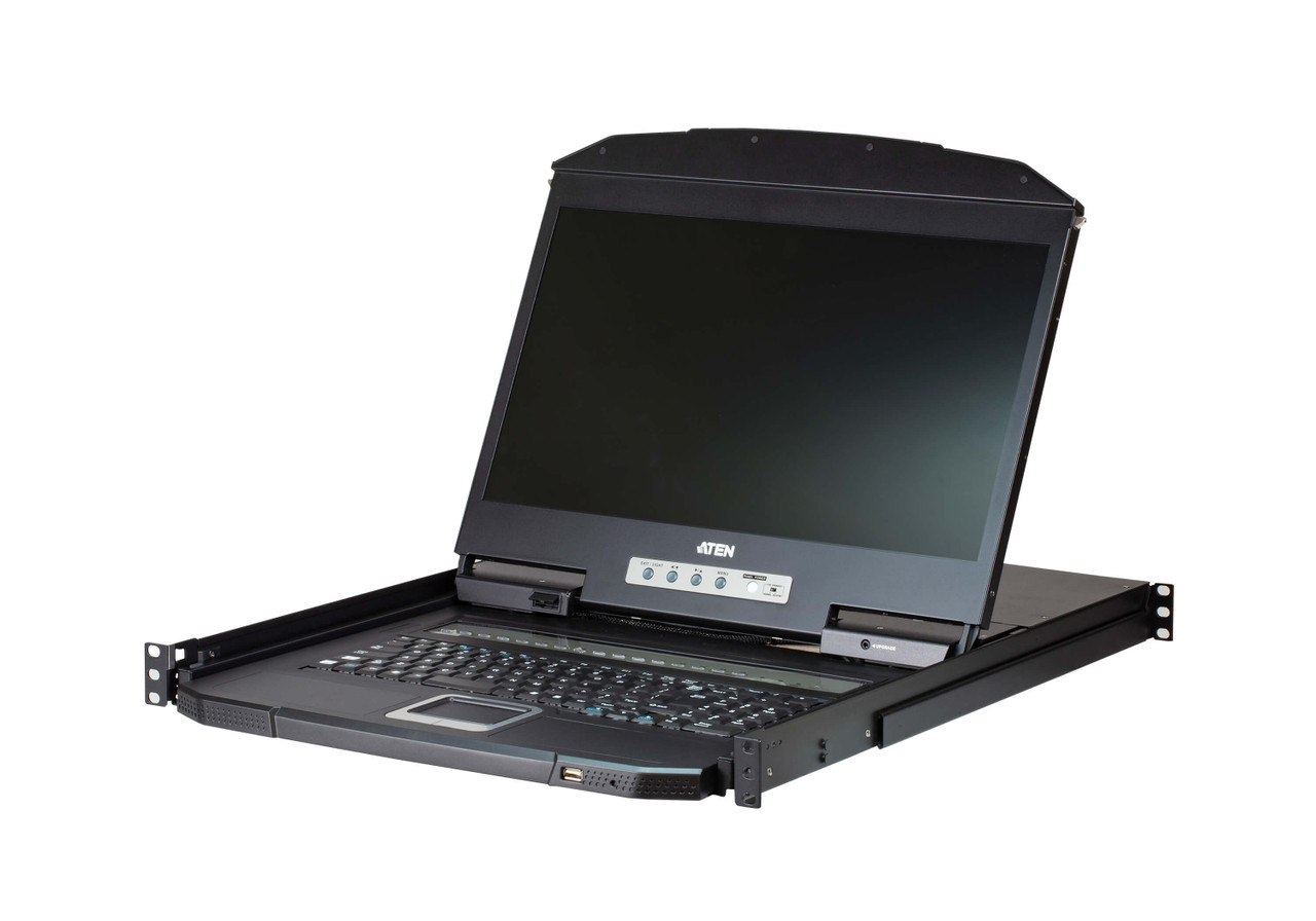 CL3108NX: 8-Port PS/2-USB VGA Single Rail WideScreen LCD 18.5