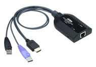ATEN KA7188: USB HDMI Virtual Media KVM Adapter (Support Smart Card Reader and Audio De-Embedder)