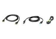 ATEN 2L-7D02UHX3: 6 Feet USB HDMI KVM Cable Kit 